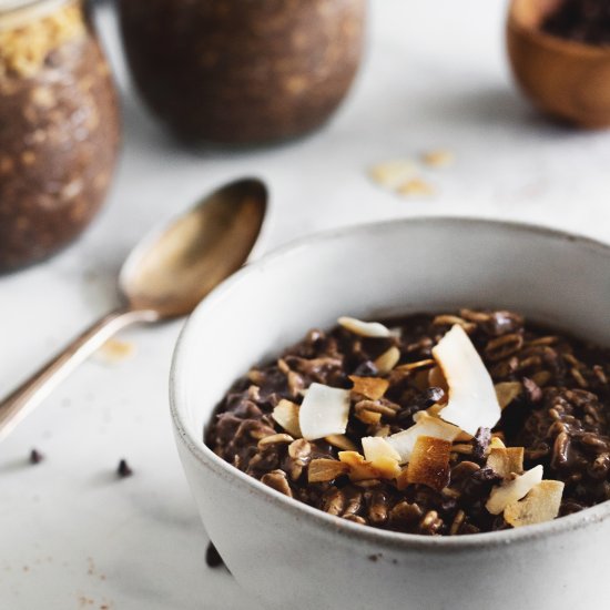 Mexican Chocolate Overnight Oats