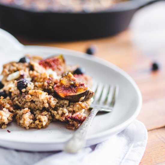 Sugar Free Spiced Oatmeal & Quinoa