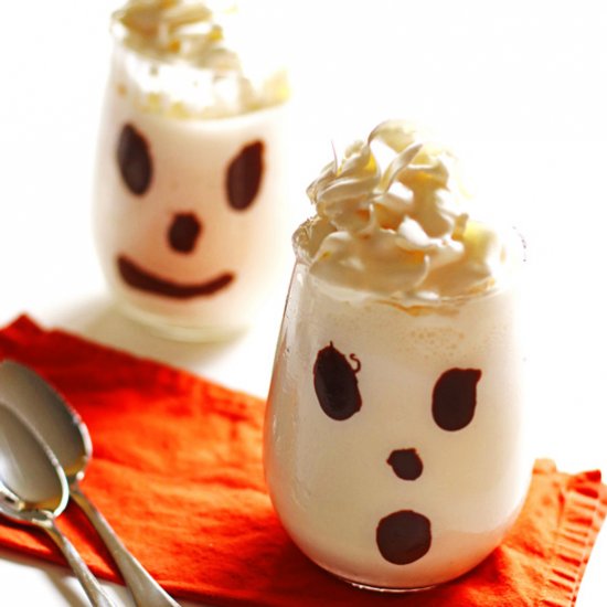 Halloween Ghost Milkshakes