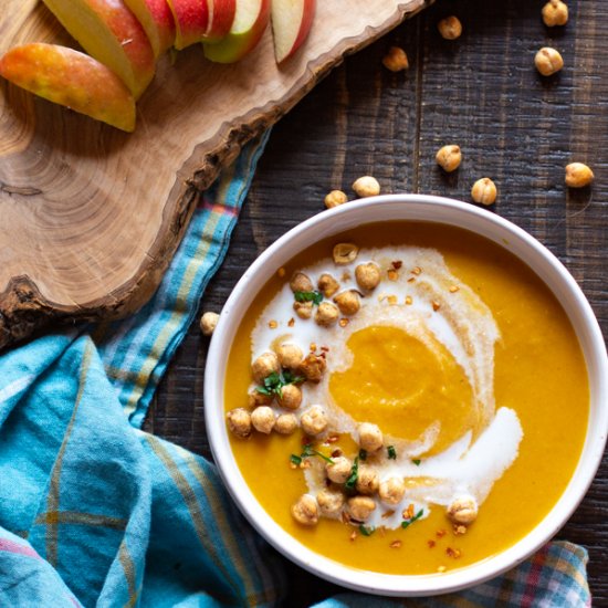 Coconut Curry Butternut Squash Soup