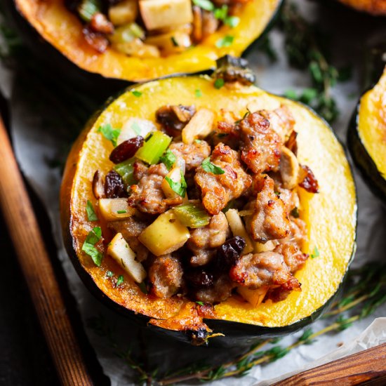 Stuffed Acorn Squash