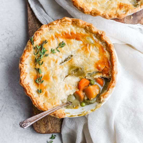 Fall Harvest Dairy Free Pot Pie