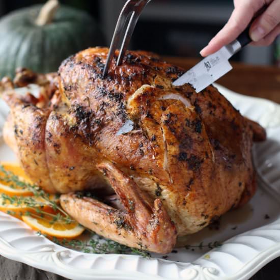 Thanksgiving Herb Butter Turkey