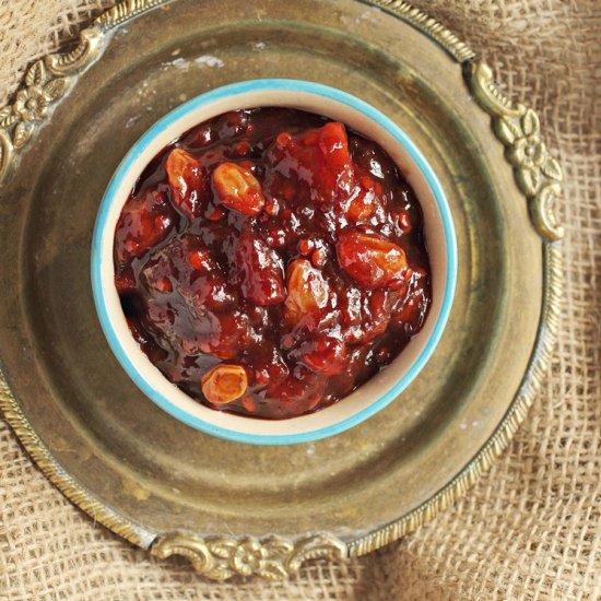 Tamarillo Apple Chutney