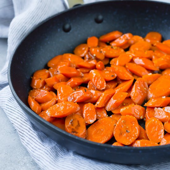 Brown Sugar Glazed Carrots