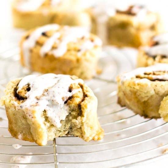 Low Sugar (GF) Cinnamon Rolls