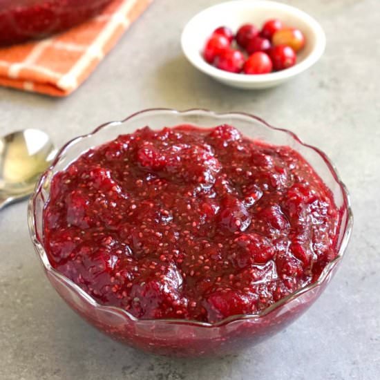 Healthy Cranberry Sauce