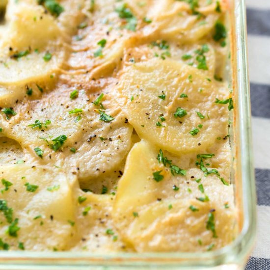 Vegan Scalloped Potatoes