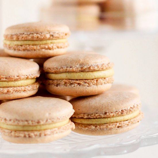 Gluten Free Pumpkin Macarons