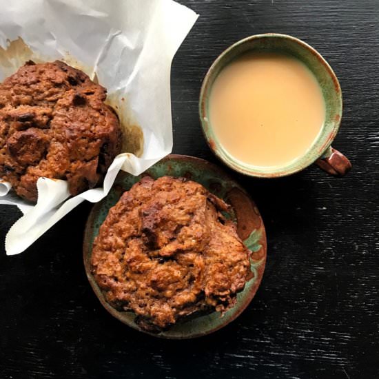 Healthier Raisin Bran Muffins