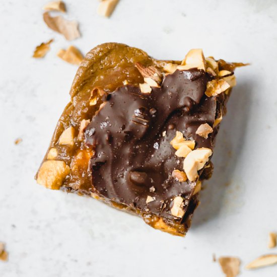 Chocolate Caramel Collagen Bars