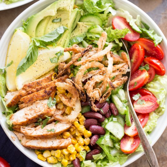 BBQ Ranch Chicken Salad