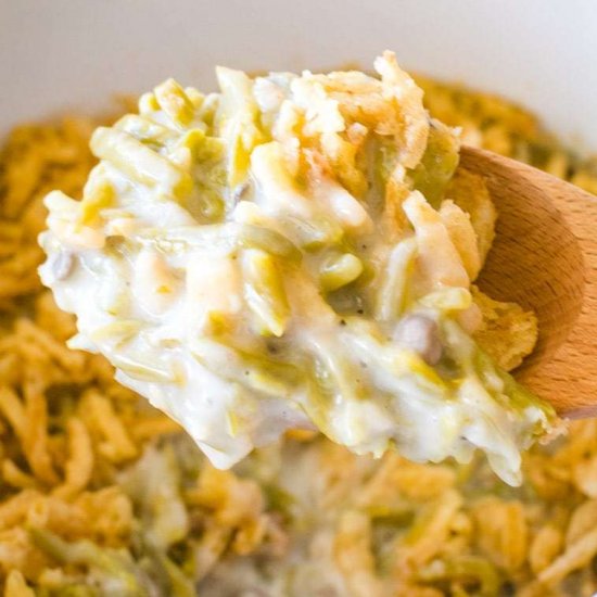 Best Crockpot Green Bean Casserole