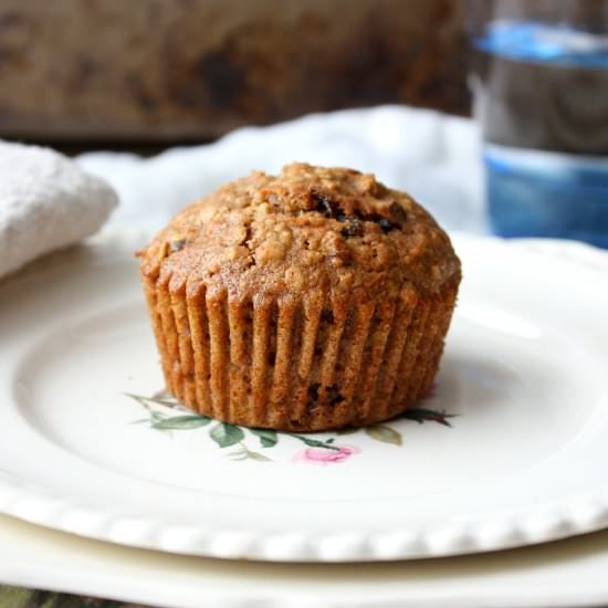 Scrumptious Carrot Date Muffins