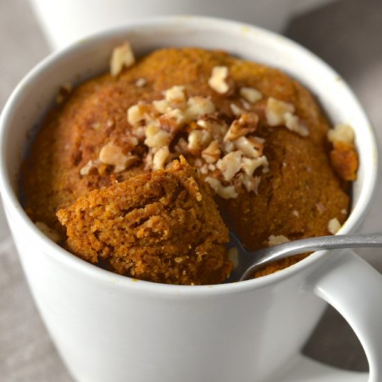 Pumpkin Mug Cake