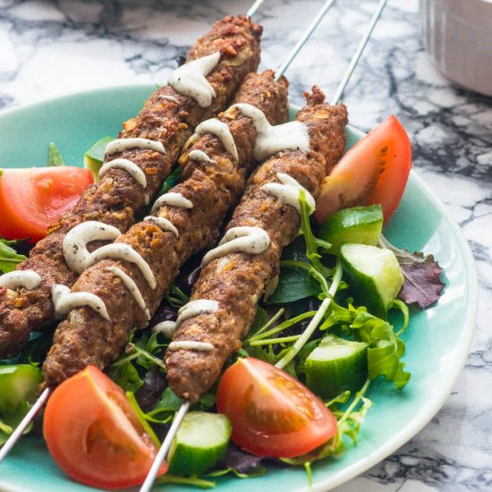 Lamb kofta kebabs