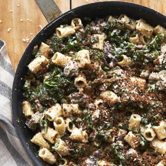 Rigatoni with Broccolini & Sausage