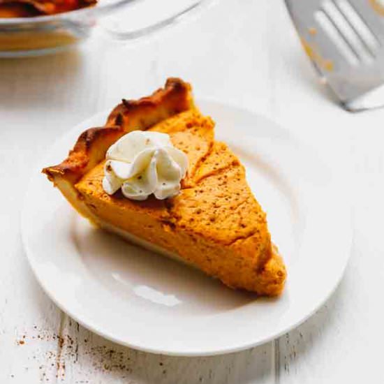 Keto Low-Carb Pumpkin Pie