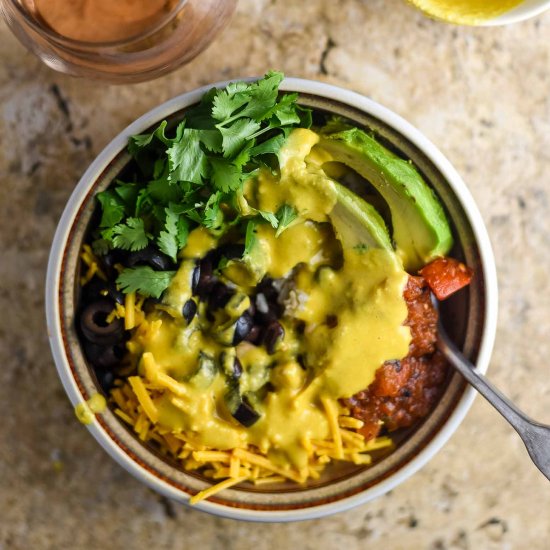 Tali Sauce Vegan Bowl