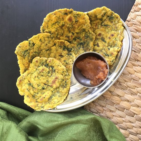 Cassava Fenugreek Paratha