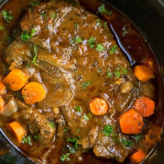 Easy Slow Cooker Pot Roast