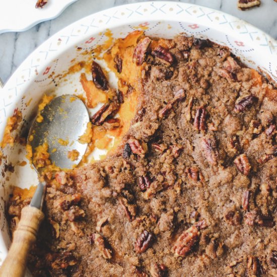 Gluten-free Sweet Potato Casserole