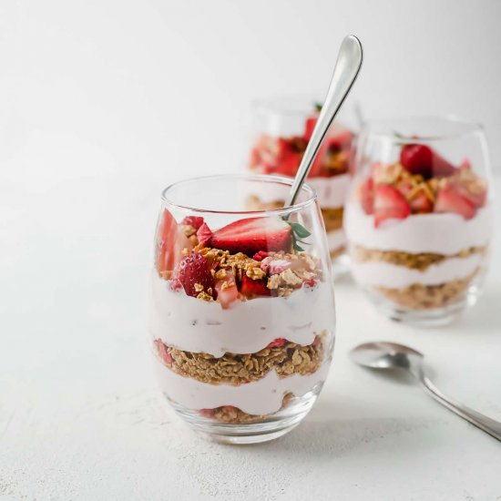 Strawberry Cheesecake Parfait