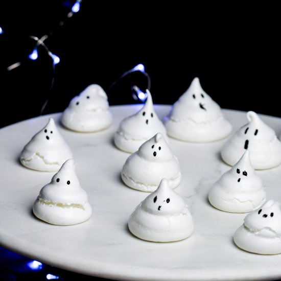 Ghost Meringues