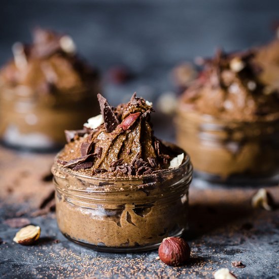 Chocolate Hazelnut Avocado Mousse