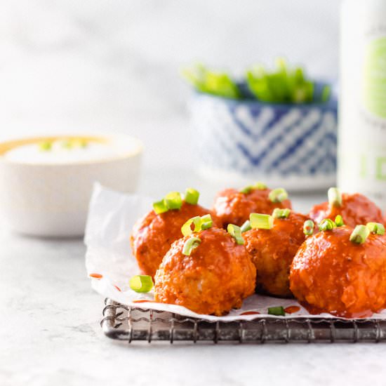 Buffalo Chicken Meatballs