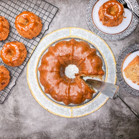 Lotus Apple Bundt Cake