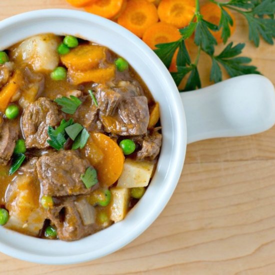 Apple Cider Instant Pot Beef Stew