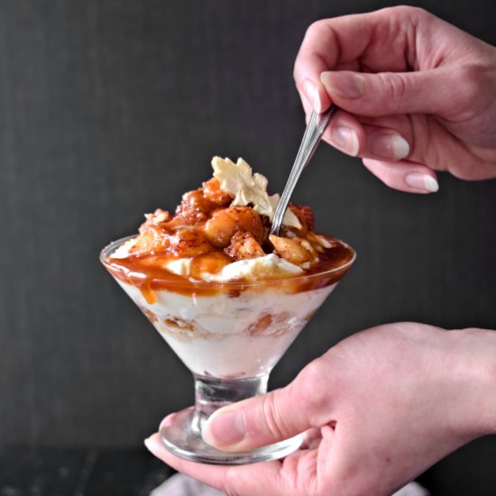 Caramel Apple Trifle