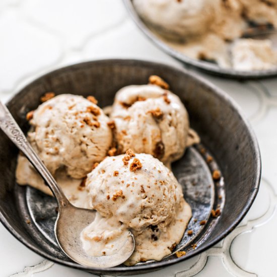 No Churn Pumpkin Spice Ice Cream