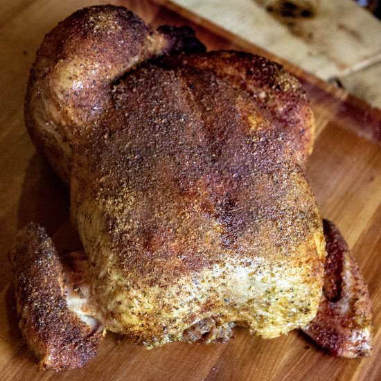 Smoked Whole Chicken