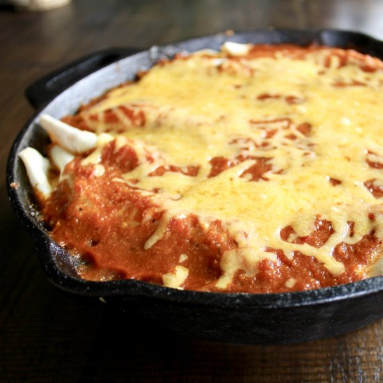 Sweet Potato Quinoa Enchiladas