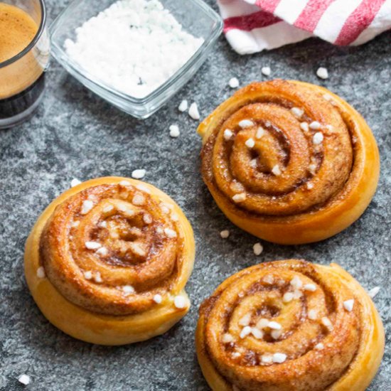 Swedish Cinnamon Buns (Kanelbullar)