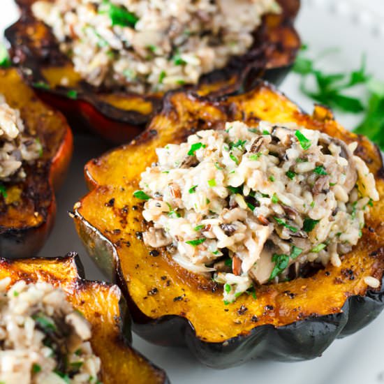 Stuffed Acorn Squash