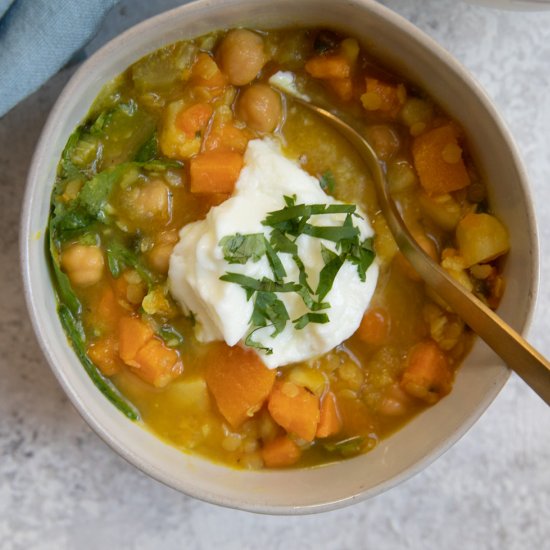 Healthy Root Vegetable Chowder