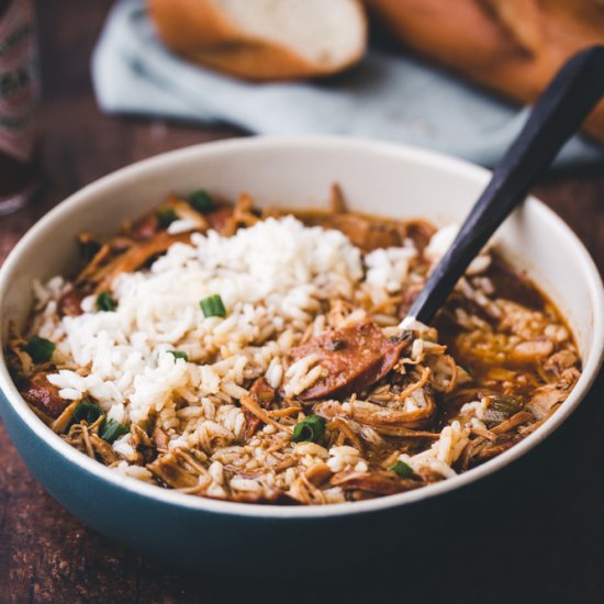 Chicken and Sausage Gumbo