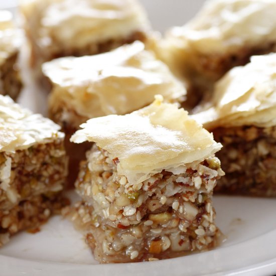 Homemade Baklava