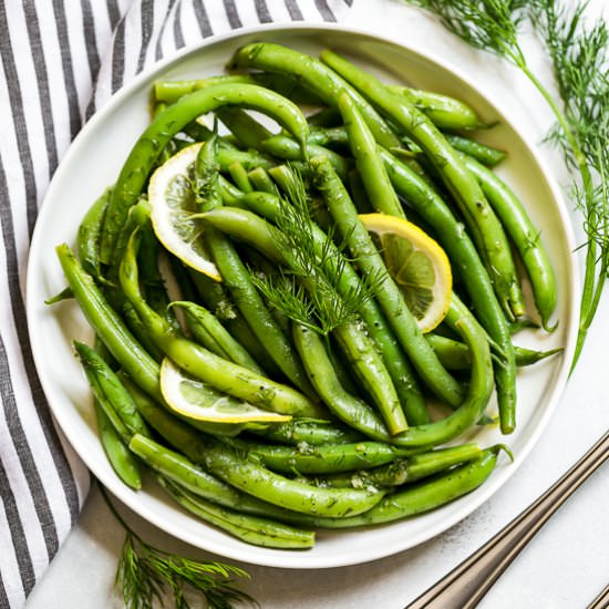 Green Beans with Lemon Dill