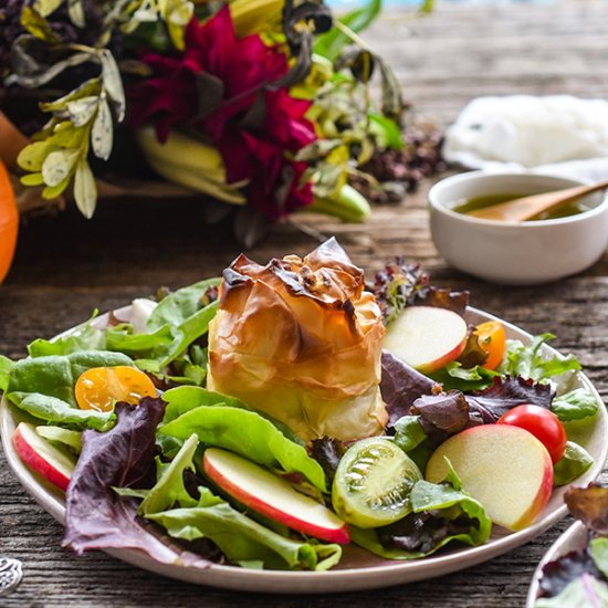 Goat Cheese and Honey Salad