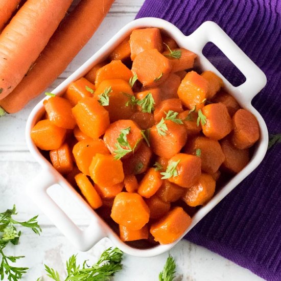 Brown Sugar Glazed Carrots