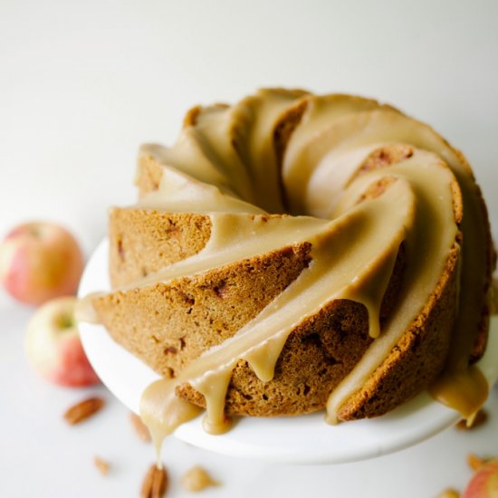 Brown Sugar Apple Bundt Cake