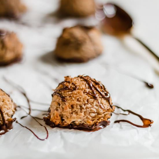 Pumpkin Spice Coconut Macaroons