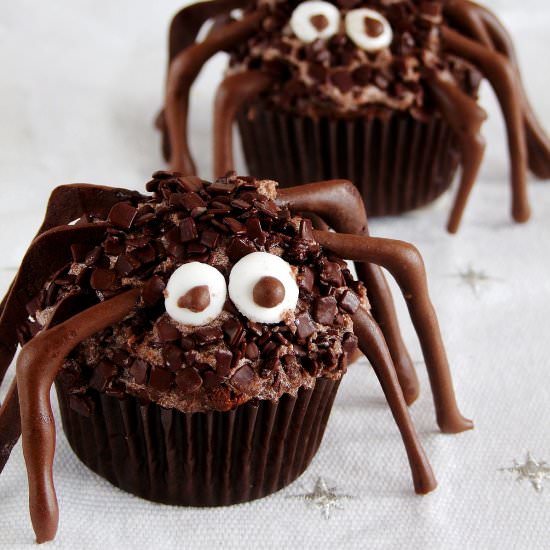 muffins spiders