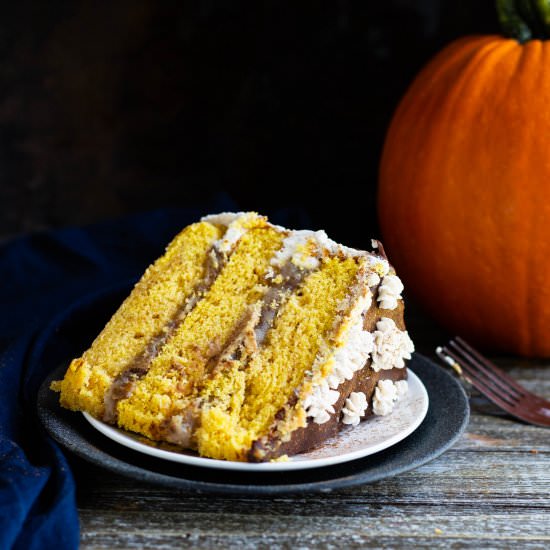 Pumpkin Churro Cake