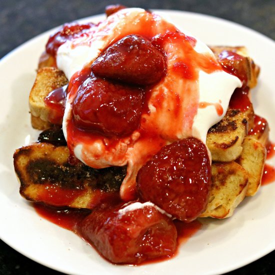 Strawberry Shortcake French Toast