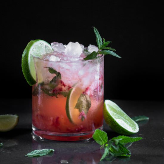 Strawberry Mojito Cocktail